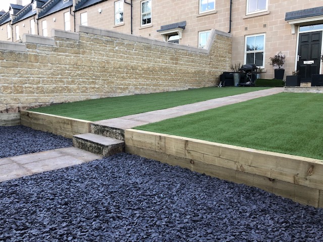 garden landscaping in bath