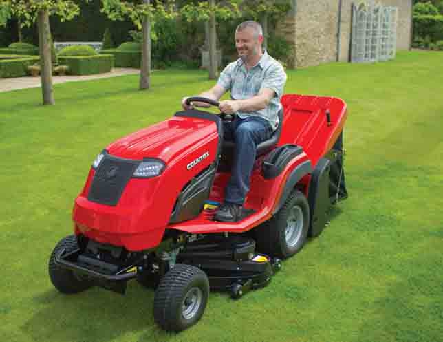 Garden machinery tractor